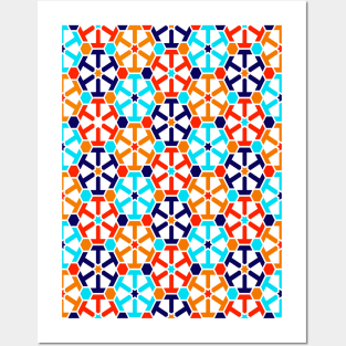 Arabic pattern Posters and Art